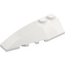 LEGO White Wedge 2 x 6 Double Left (5830 / 41748)