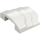 LEGO White Wedge 3 x 4 with Stepped Sides (66955)