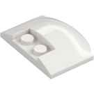 LEGO Blanco Cuña 3 x 4 x 0.7 con Recess (93604)