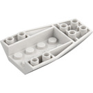 LEGO Blanc Pièce de monnaie 6 x 4 Tripler Incurvé Inversé (43713)