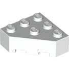 LEGO White Wedge Brick 3 x 3 without Corner (30505)