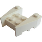 LEGO White Wedge Brick 3 x 4 with Stud Notches (50373)