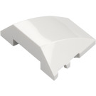 LEGO White Wedge Curved 3 x 4 Triple (64225)