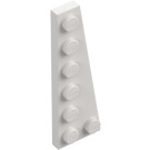 LEGO Wit Wig Plaat 2 x 6 Rechts (78444)