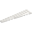 LEGO Hvit Kile Plate 3 x 12 Vinge Venstre (47397)