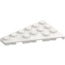 LEGO Vit Kil Platta 4 x 6 Vinge Vänster (48208)