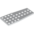 LEGO Blanc Pièce de monnaie assiette 4 x 9 Aile sans Encoches pour Tenons (2413)