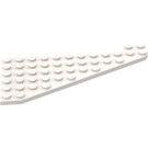 LEGO White Wedge Plate 7 x 12 Wing Left (3586)