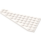 LEGO Vit Kil Platta 7 x 12 Vinge Höger (3585)