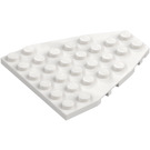 LEGO White Wedge Plate 7 x 6 with Stud Notches (50303)