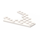 LEGO Wit Wig Plaat 8 x 8 met 4 x 4 Uitsparing