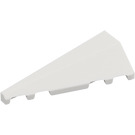 LEGO White Wedge Slope 2 x 5 (45°) Left (3504)