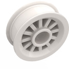 LEGO Blanco Rueda Centre Spoked Pequeño (30155)