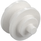 LEGO Bianco Ruota Centre con Stub Axles (3464 / 47854)