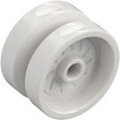 LEGO White Wheel Rim Ø18 x 12mm with Etched Rim (18976 / 65192)