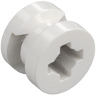 LEGO White Wheel Rim Ø8 x 6.4 with Side Notch (34337)