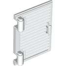 LEGO White Window 1 x 2 x 3 Shutter with Hinges and Handle (60800 / 77092)
