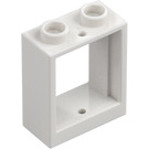 LEGO Blanc Cadre de fenêtre 1 x 2 x 2 (60592 / 79128)