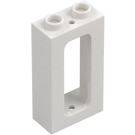 LEGO Bianco Telaio della finestra 1 x 2 x 3 (3233 / 4035)