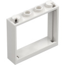 LEGO Bianco Telaio della finestra 1 x 4 x 3 (60594)