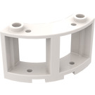 LEGO White Window Frame 3 x 3 Curved (73878)