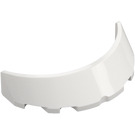 LEGO White Windscreen 1 x 3 x 6 Curved (35299 / 62360)