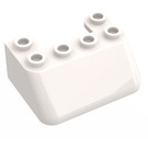 LEGO Blanco Parabrisas 3 x 4 x 1 & 1/3 con 6 Espigas en Parte superior