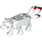 LEGO White Wolf with Red Markings (Akita) (65476)