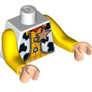 LEGO Weiß Woody Torso (973 / 87858)