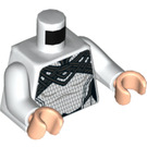 LEGO Blanco Xialing Minifigura Torso (973 / 76382)