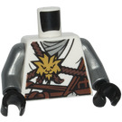 LEGO White Zane torso (973 / 76382)