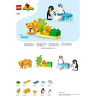 LEGO Wild Animal Families: Penguins & Lions Set 10442 Instructions