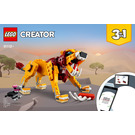 LEGO Wild Lion Set 31112 Instructions