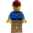 LEGO Wildlife Rescue Driver with Cap and Sunglasses Minifigure