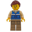 LEGO Wildlife Rescue Femmina Camp Warden Minifigure