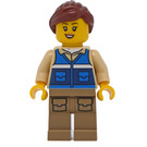 LEGO Wildlife Rescue Female Camp Warden minifiguur