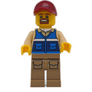 LEGO Wildlife Rescue Worker minifiguur