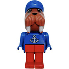 LEGO Wilfred Walrus with Anchor Top Fabuland Figure