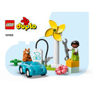 LEGO Wind Turbine and Electric Car Set 10985 Instructions