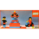 LEGO Windmill mit miller und wife 251-1