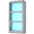 레고 Window 1 x 4 x 6 Frame with Transparent Light Blue Glass