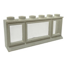 LEGO Window 1 x 6 x 2 with Extended Lip and Solid Studs and Fixed Glass (645)