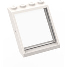 LEGO Window 4 x 4 x 3 Roof with Transparent Glass