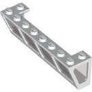 LEGO Voorruit 2 x 8 x 2 met Transparant Zwart Glas (2634)