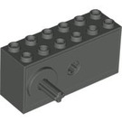 LEGO Windup - Motor 2 x 6 x 2 1/3 Assembly met verhoogde asbasis (lange as) (42073)