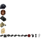 LEGO Winston Zeddemore s Prostý Paže a Proton Pack Minifigurka