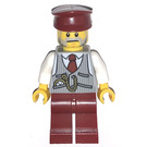 LEGO Winter Holiday Tåg Conducter Minifigur