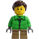 LEGO Winter Holiday Zug Girl Minifigur