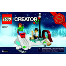 LEGO Winter Skating Scene Set 40107 Instructions