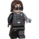 LEGO Winter Soldier with Black Suit and Mask Minifigure